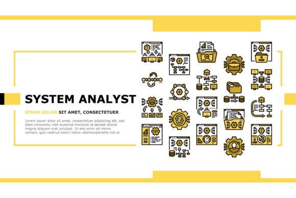 Download System Analyst Data Landing Header Vecto - Data Collection