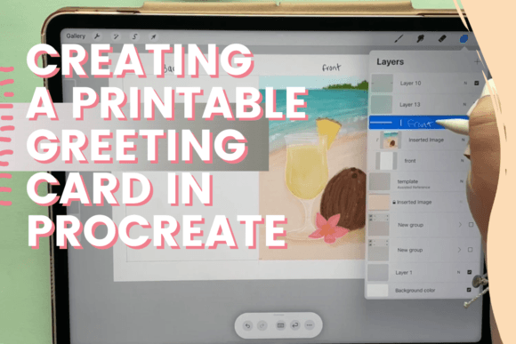 Download Learn How to Create a Printable Greeting Card in Procreate - Learn Collection