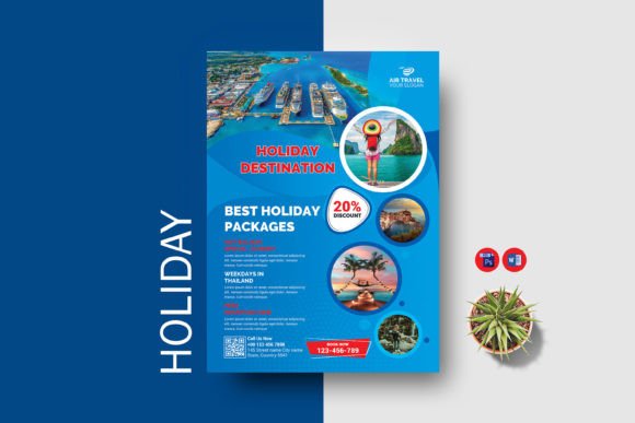 Download Travel Flyer Template - Travel Collection