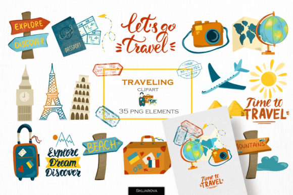Download Traveling. Tourism Clipart. - Travel Collection