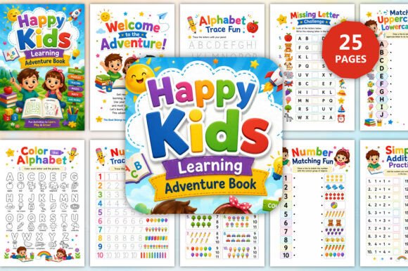 Download Happy Kids Learning Adventure Book - Learn Collection