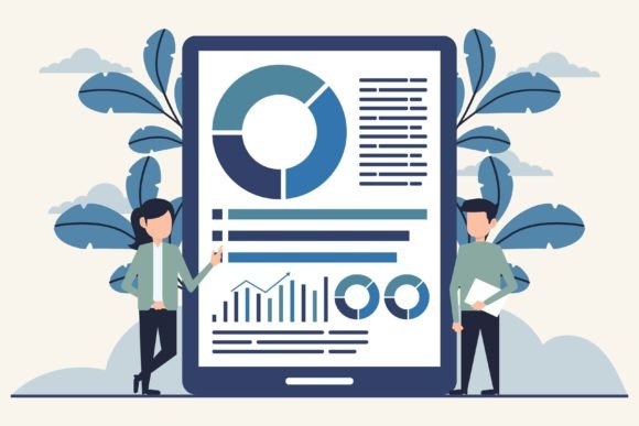 Download Business People Analyzing Financial Data - Data Collection