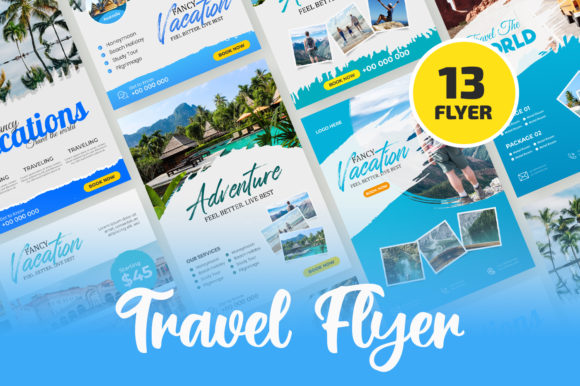 Download Travel Flyer Bundle - Travel Collection