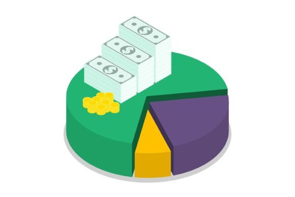 Download Isometric Pie Chart of Percentages - Pie Collection