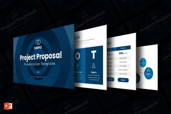 Download Project Proposal PowerPoint Template - Powerpoint Collection