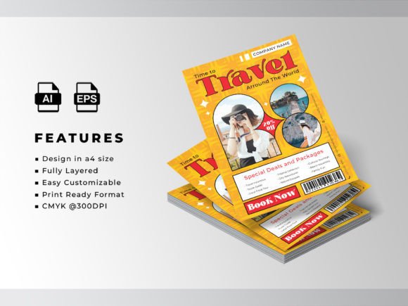 Download Travel Flyer Template - Travel Collection