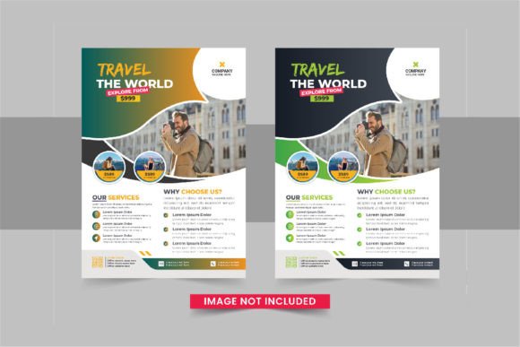 Download Travel Flyer or Poster Template Design - Travel Collection