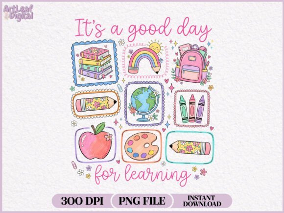 Download It's a Good Day for Learning PNG - Learn Collection