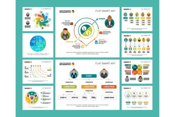 Download Colorful Research and Planning Infograph - Infograph Collection