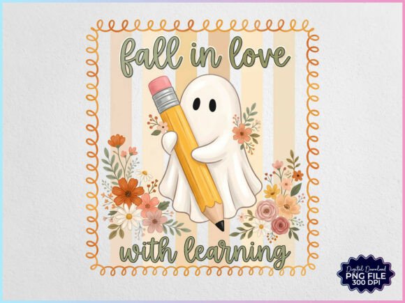 Download Preppy Fall in Love with Learning PNG - Learn Collection